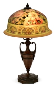 Pairpoint Floral Boudoir Lamp