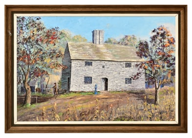 Albert Latham (American, 1909-1976), "Early Settler Days"