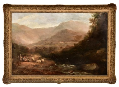 Edward Train (British, 1801-1866), Landscape