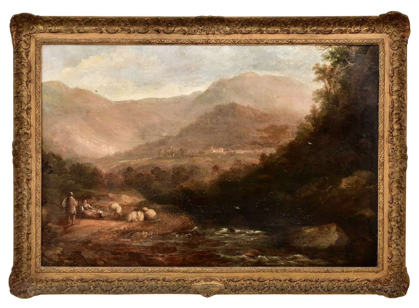 Edward Train (British, 1801-1866), Landscape (1 of 4)