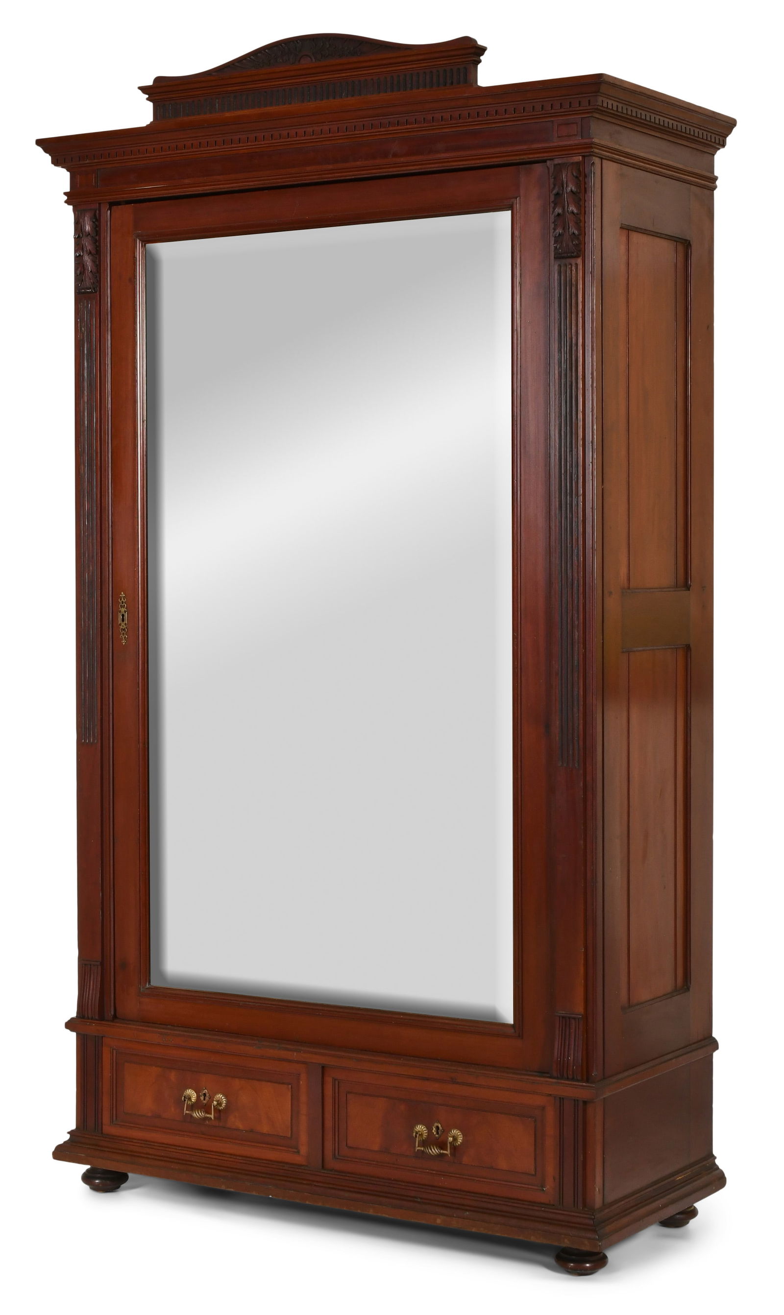 G. Vollmer & Son Mahogany Armoire, Philadelphia, Pennsylvania - 2