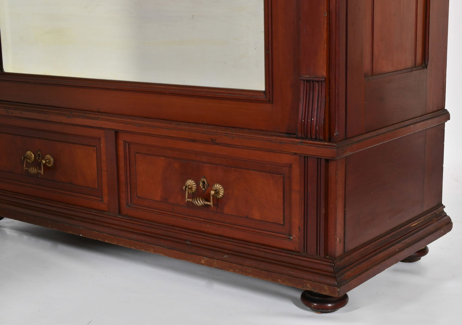 G. Vollmer & Son Mahogany Armoire, Philadelphia, Pennsylvania - 4