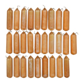 Lot of American Art Glass Prisms