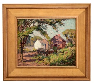 John H. Weygandt (American, 1869-1951), "Afternoon Shadows"