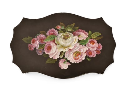 Italian Micromosaic Floral Paperweight