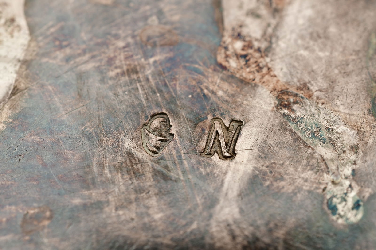 Continental RepoussÈ Silver Stein with Gold Washed Interior - 6