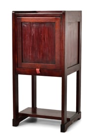 Stickley Brothers Mahogany Safe Cabinet