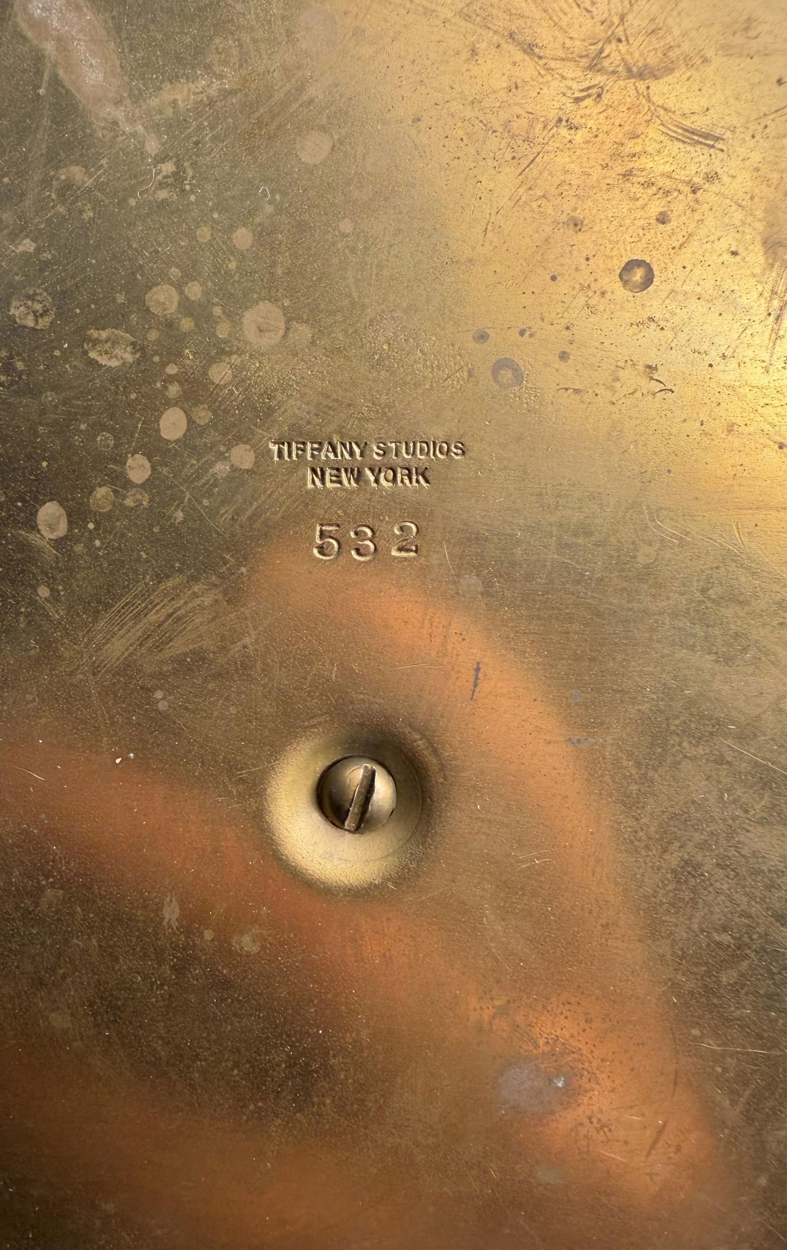 Tiffany Studios, A Rare "Grape Trellis" Table Lamp - 13