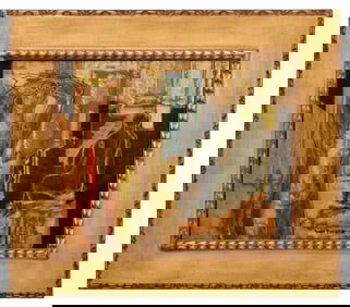 Max Papart (French, 1911-1994), Nu Debout Dans L'Atelier (Nude Standing in the Studio)