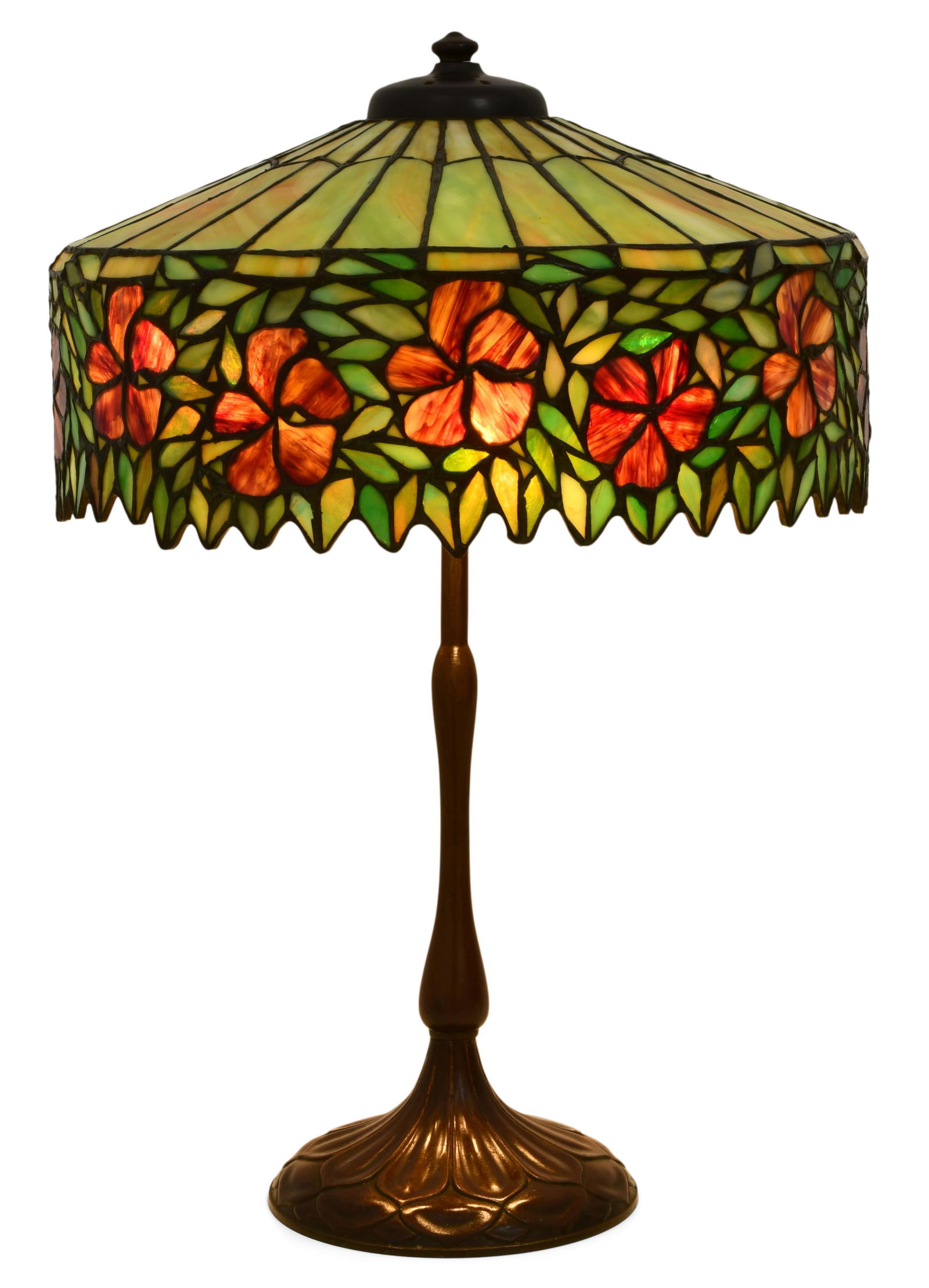 Handel Floral Table Lamp (1 of 6)