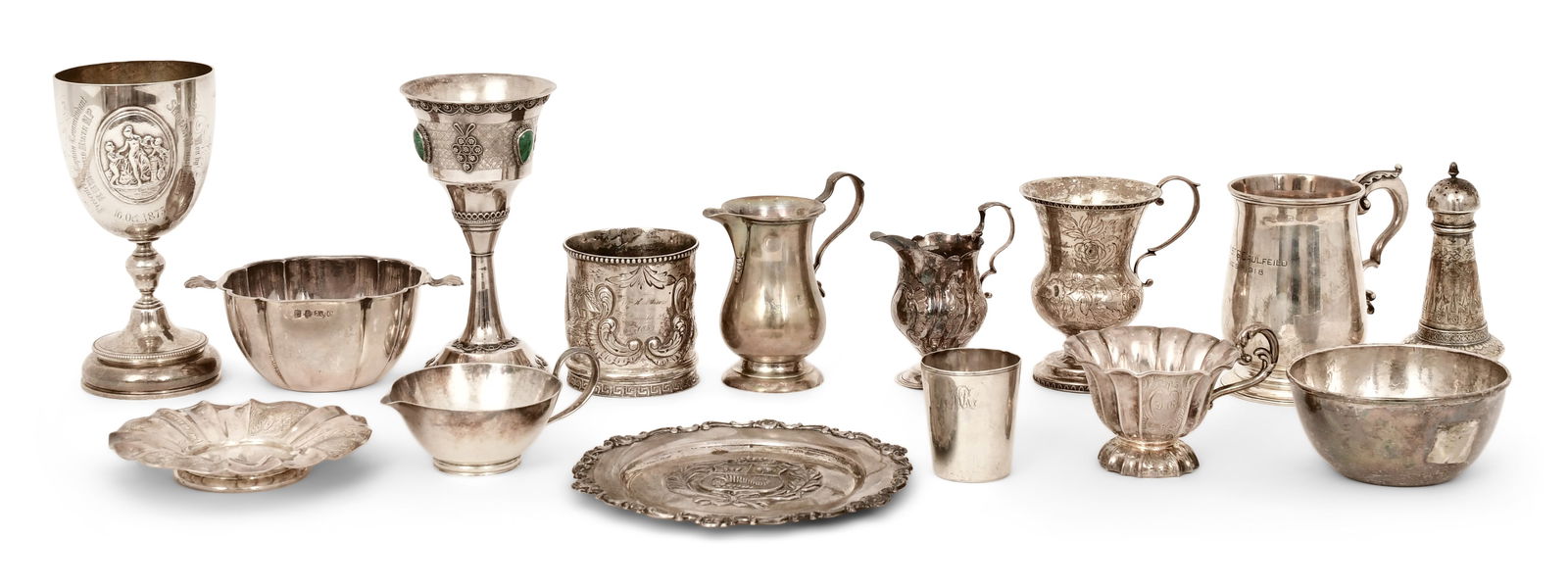 Lot of Assorted Sterling Silver Pieces, 60.79 Troy Ounces (1 of 1)