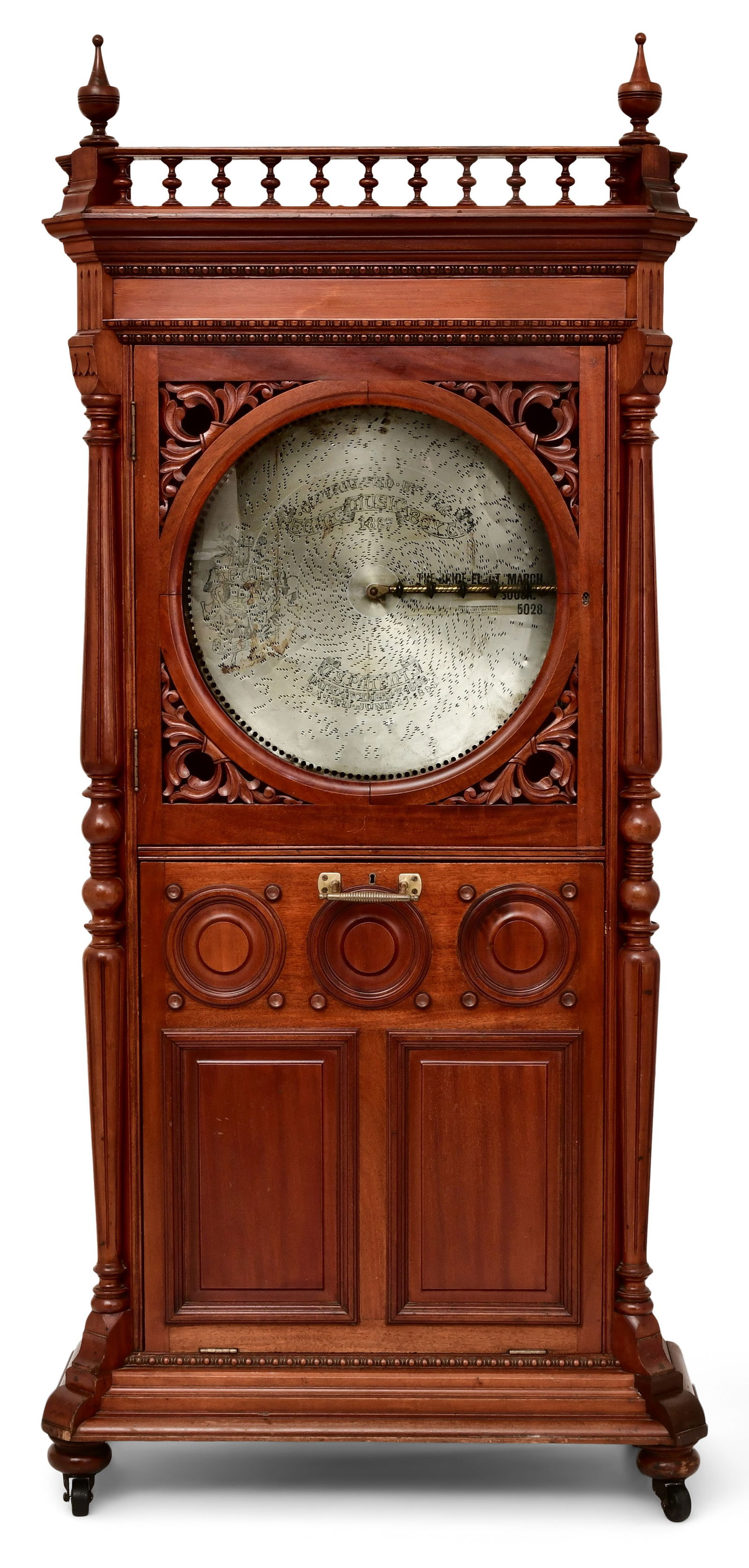 Regina "Sublima" Upright Music Box (1 of 1)