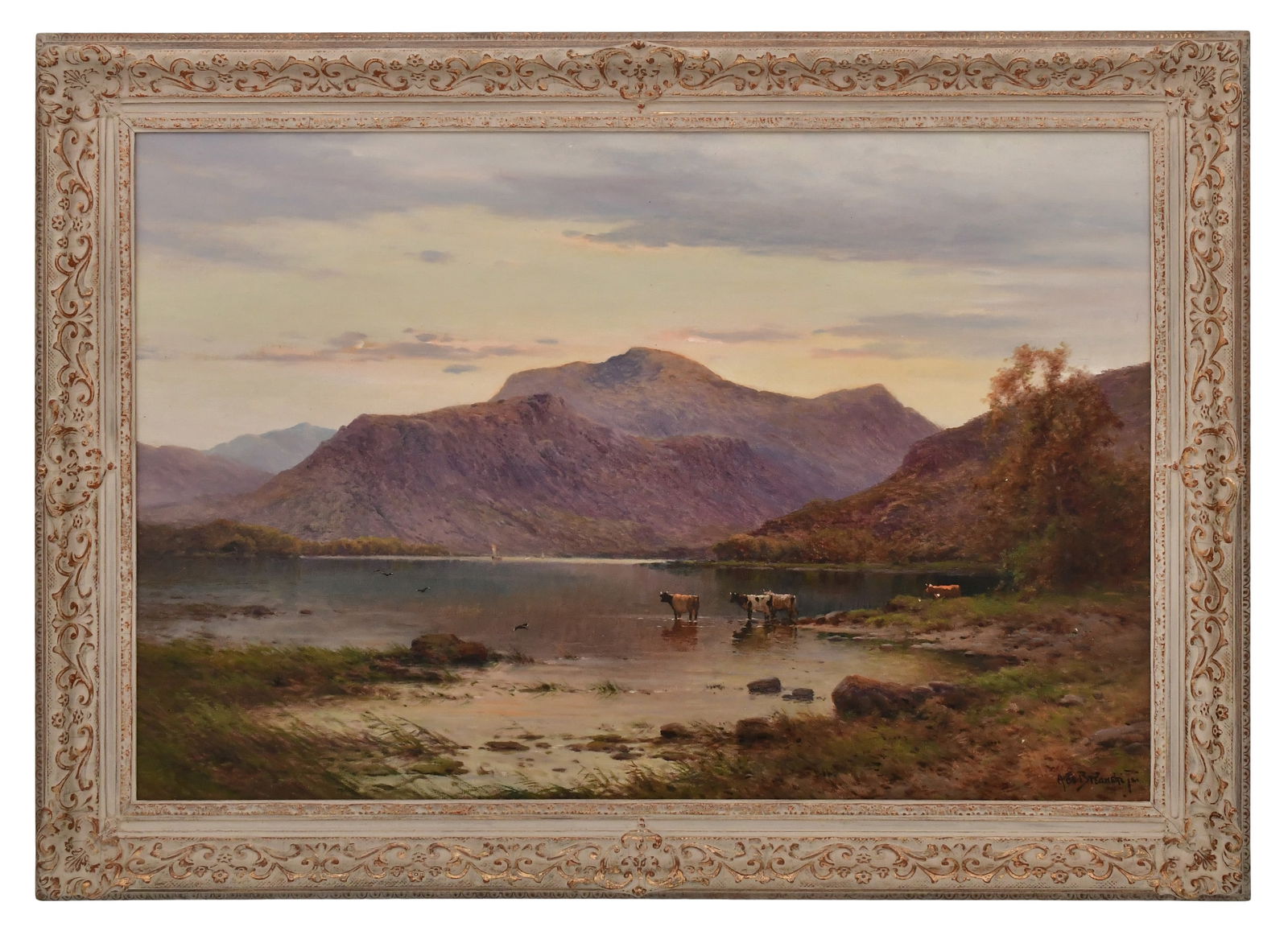 Alfred Fontville De Breanski, Jr. (British, 1877-1957), "Evening Ullswater from Pooley" (1 of 1)