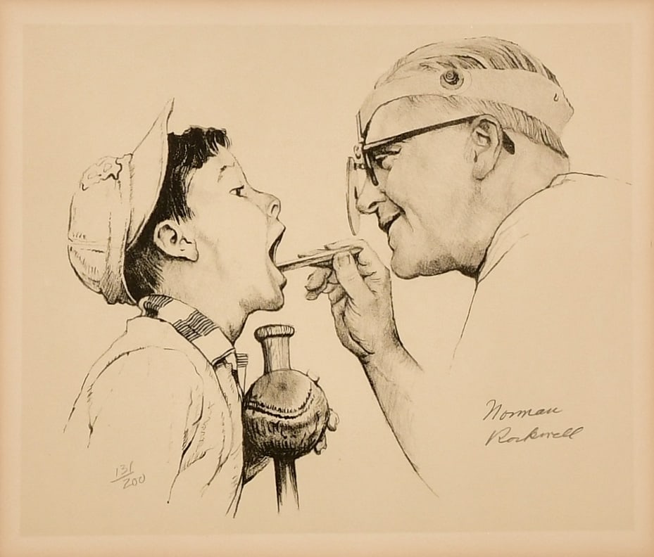 Norman Rockwell (American, 1894-1978), "Expected and the Unexpected" (1 of 1)
