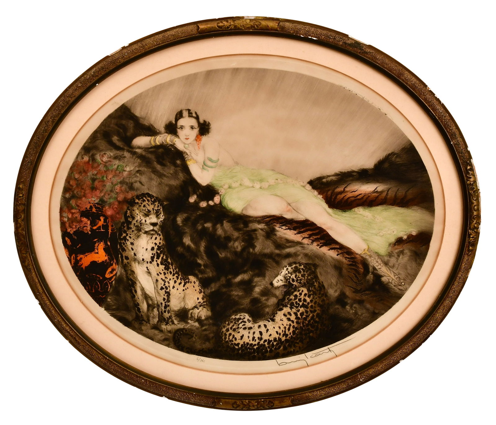 Louis Icart (French, 1888-1950), "Thais" (1927) (1 of 5)