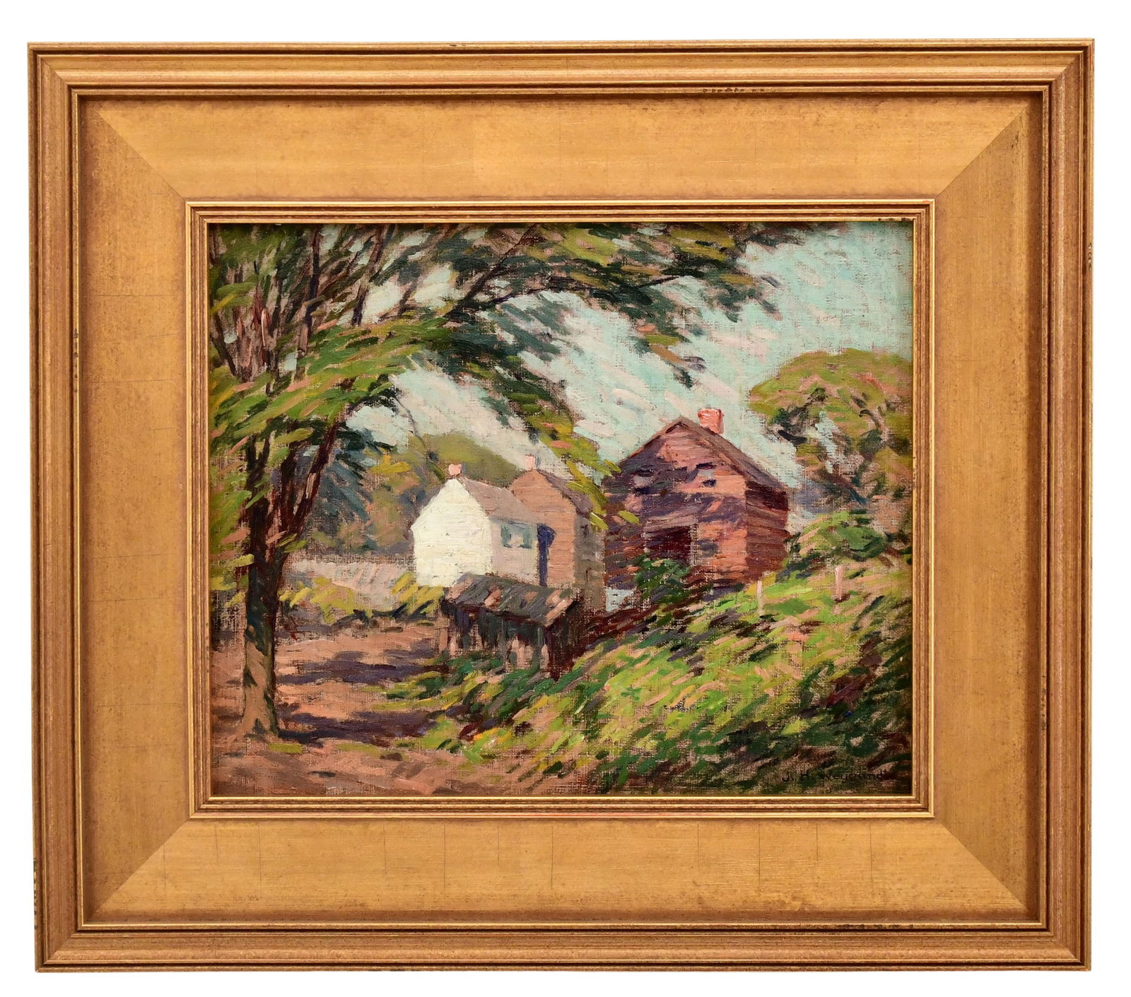 John H. Weygandt (American, 1869-1951), "Afternoon Shadows" (1 of 1)