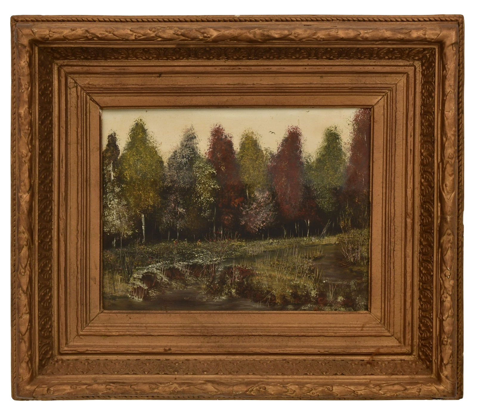 Christopher G. Willett (American, b. 1959), "Nez Perce Woman Picking Blueberries" (1 of 4)