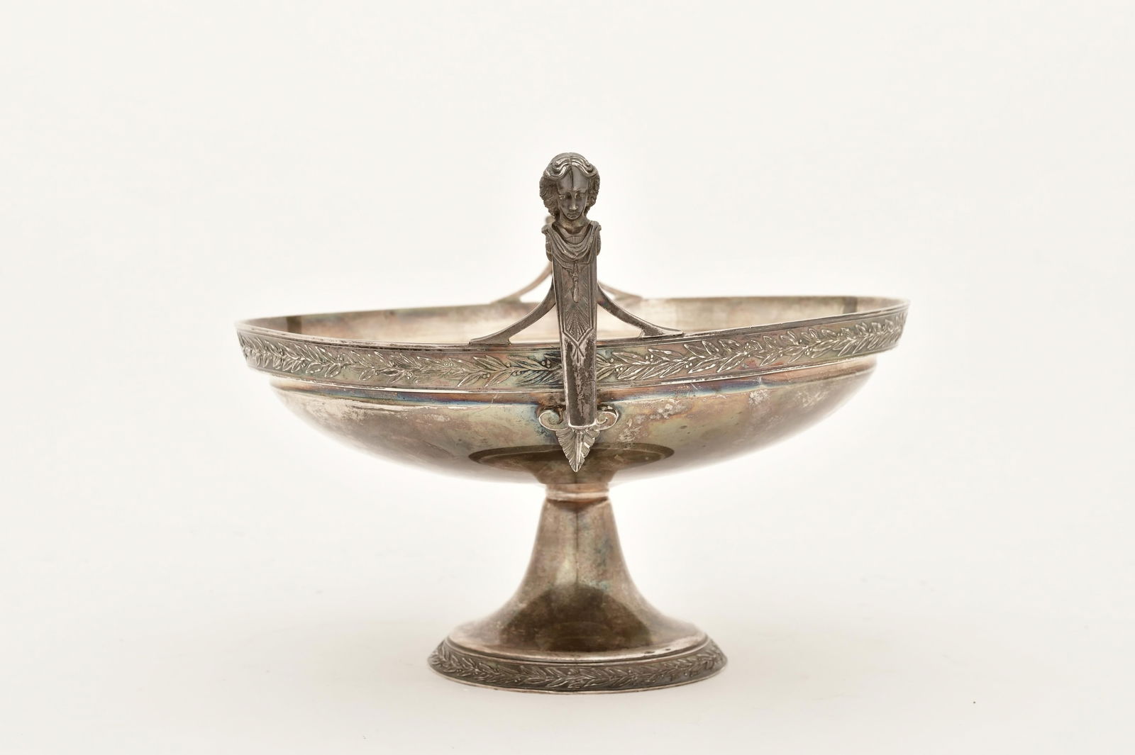 Gorham Sterling Silver Figural Compote - 2