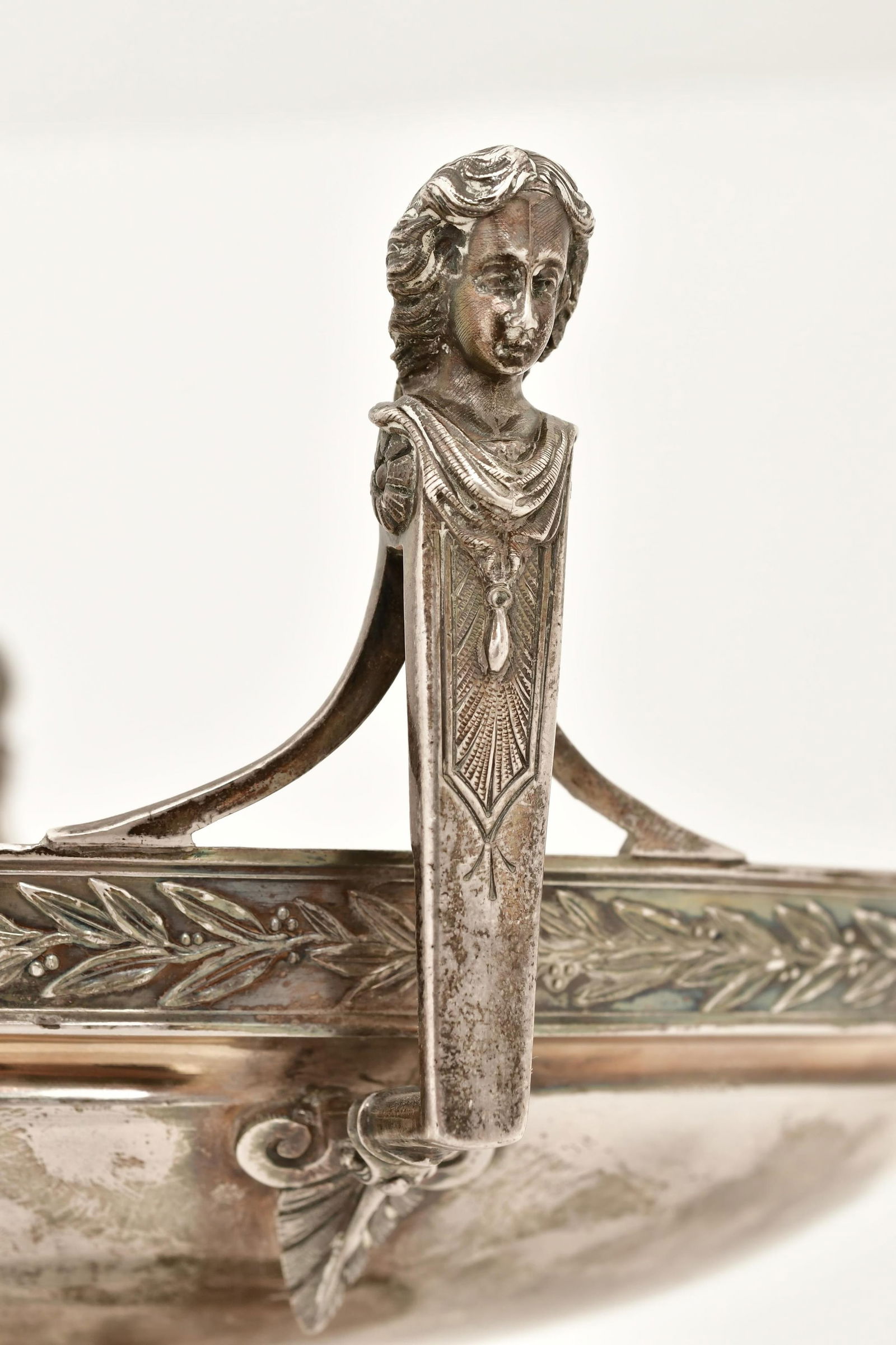 Gorham Sterling Silver Figural Compote - 3