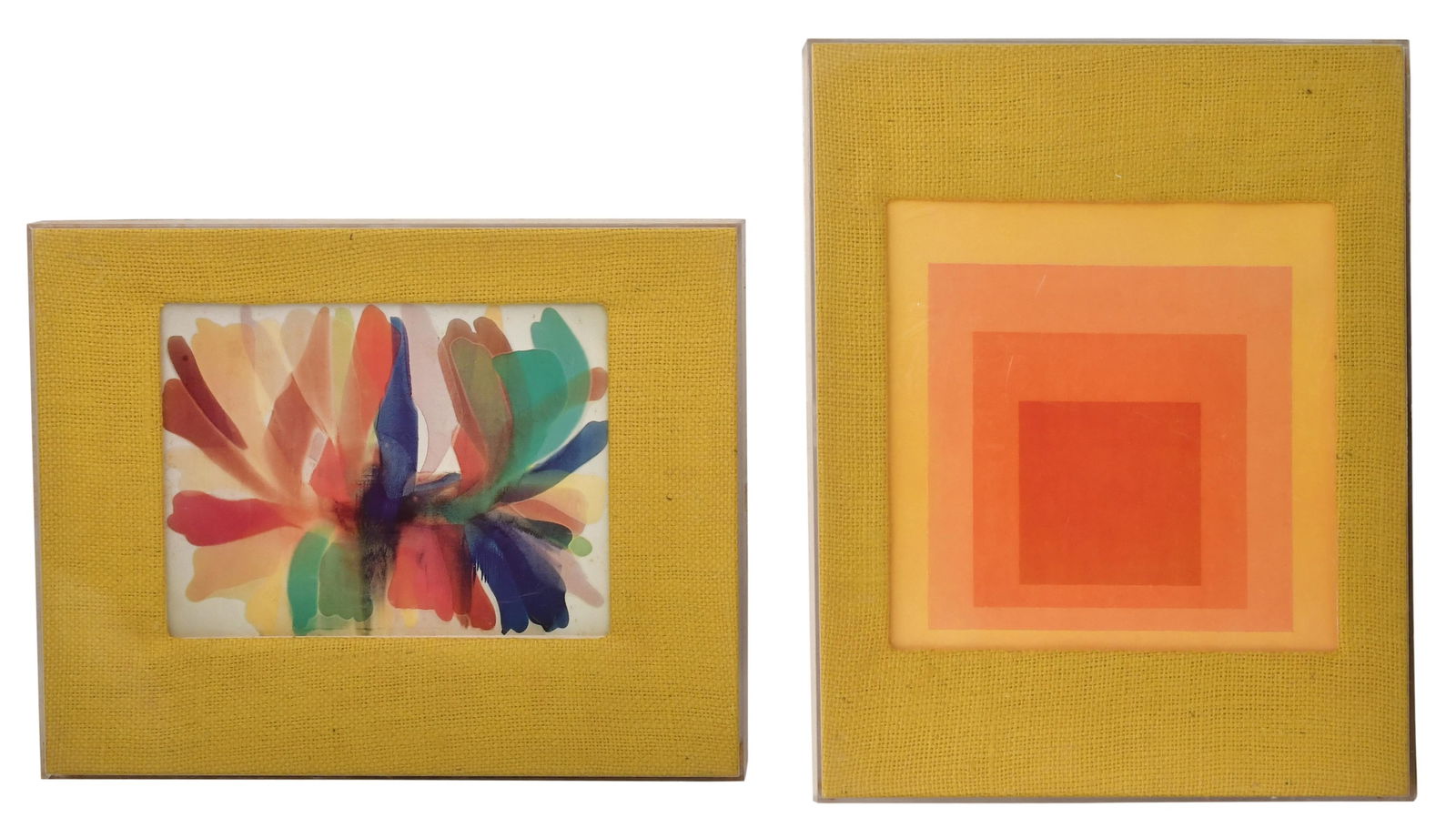 Josef Albers (1888-1976), Homage to the Square, Serigraph, and Morris Louis (1912-1962), Point of (1 of 7)