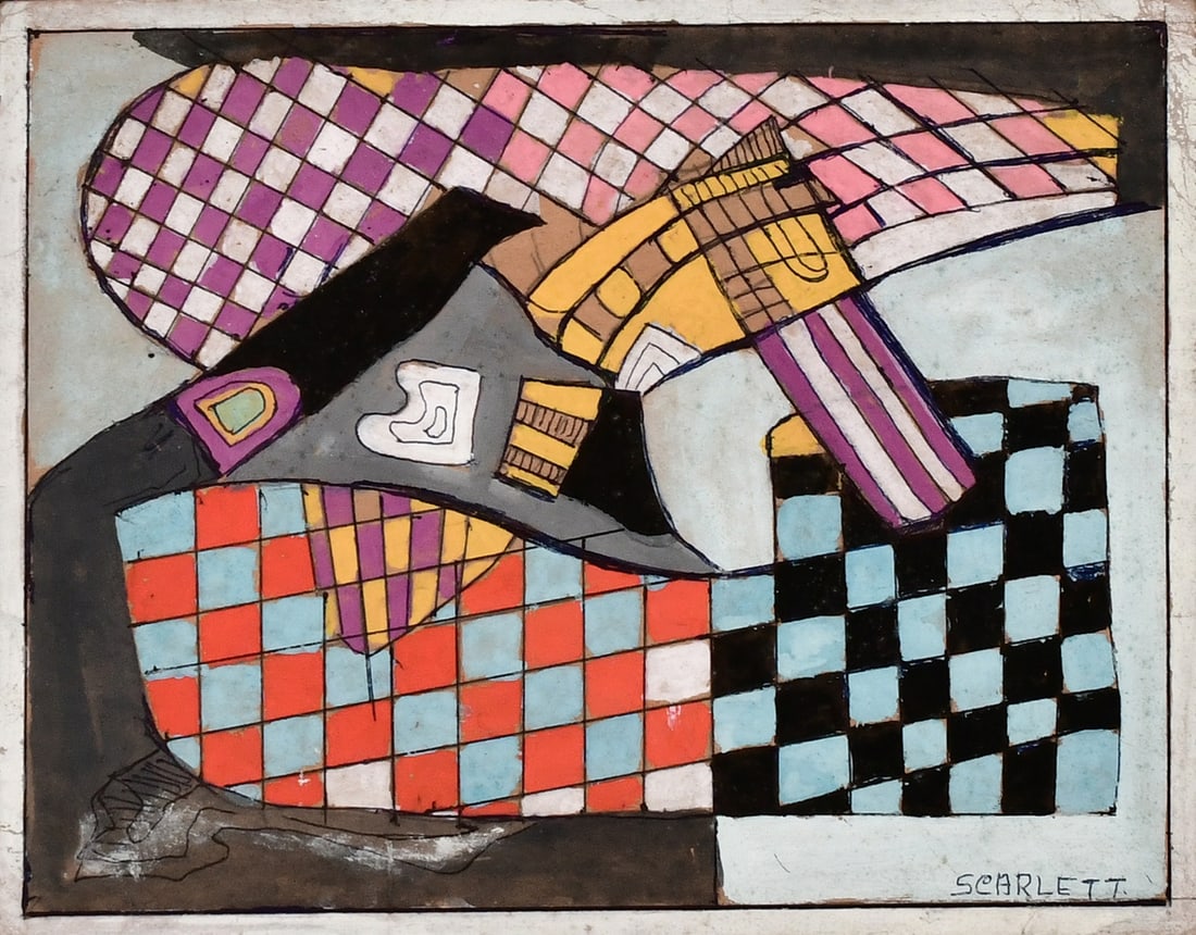 Rolph Scarlett (American, 1889-1984), Untitled (Abstract Composition) (1 of 1)