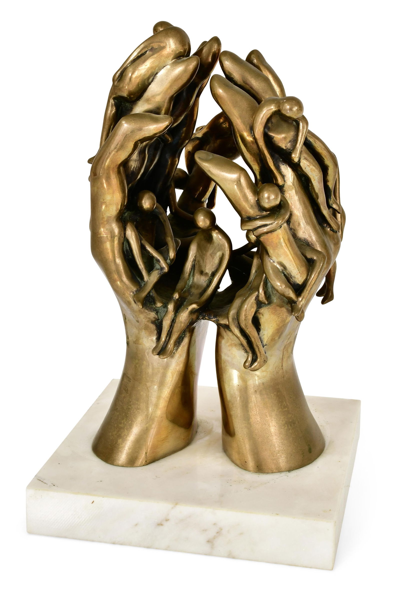 Arthur Marshak (American, b. 1927), "With These Hands" (1 of 5)