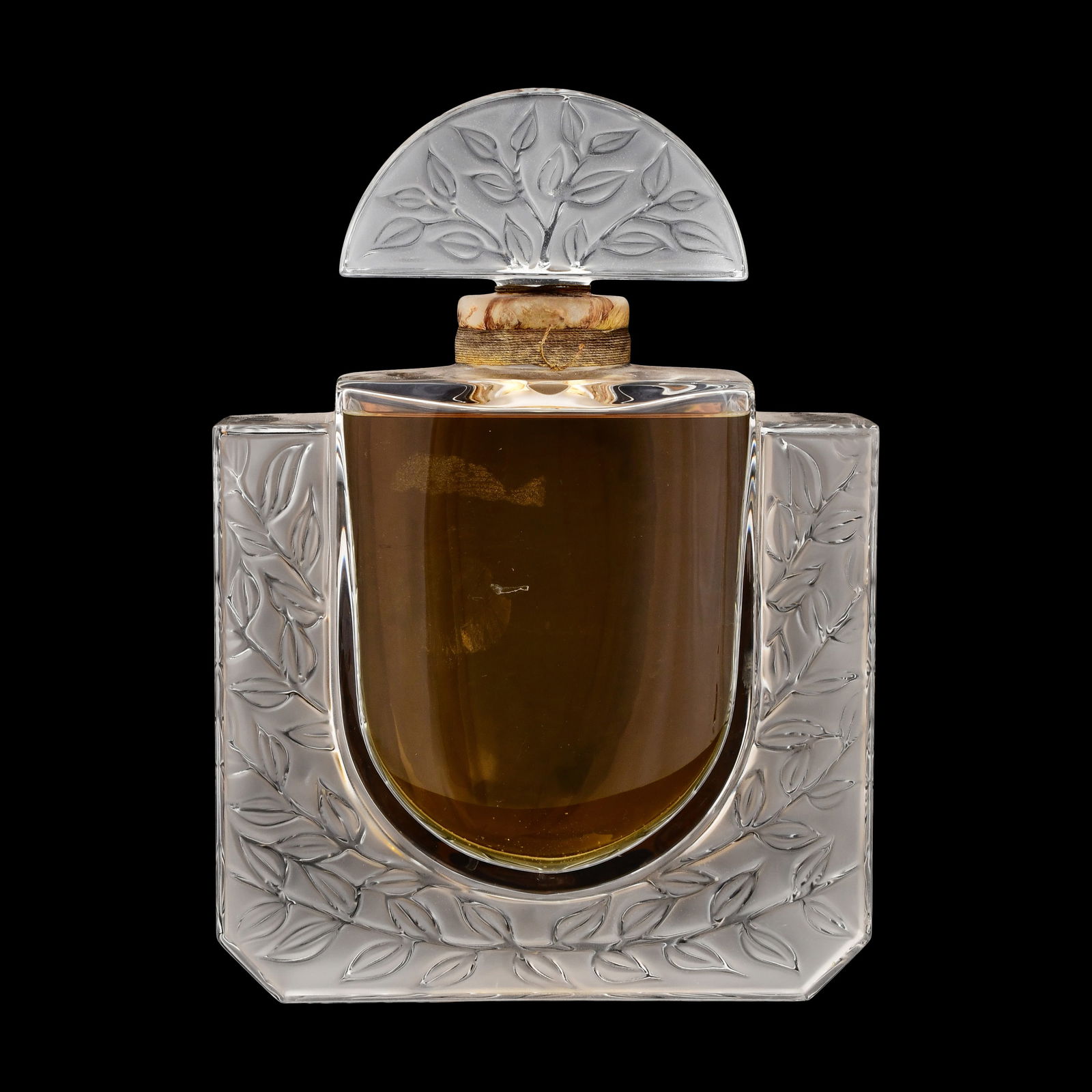 Lalique, France, "Chevrefeuille Factice" Crystal Perfume (1 of 1)