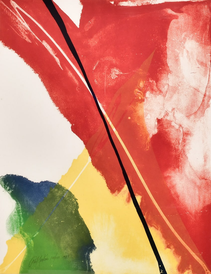 Paul Jenkins (American, 1923 - 2012), "Sinclair Red" (1 of 5)