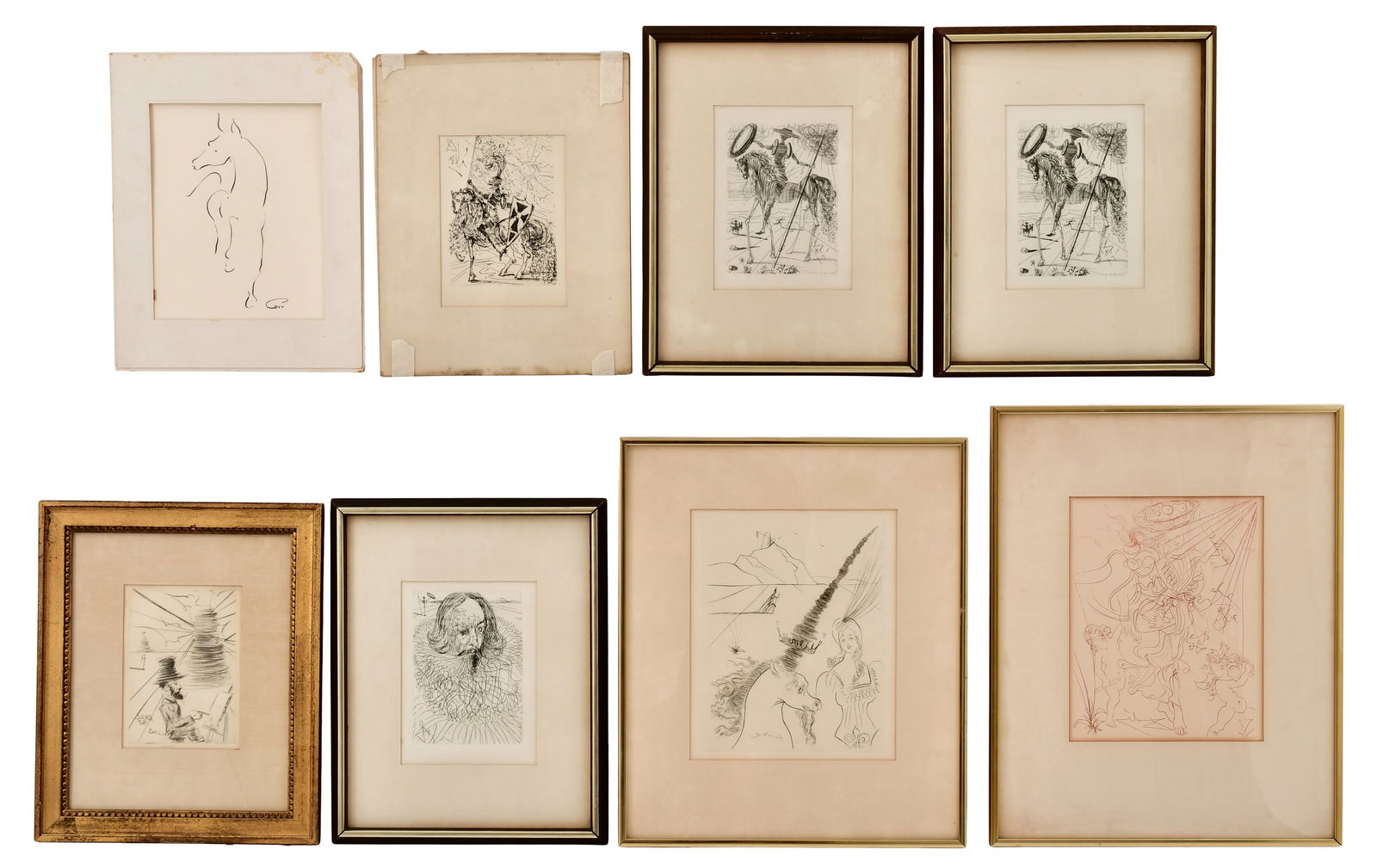 Salvador Dali (Spanish, 1904-1989), Lot of Eight Prints (1 of 1)