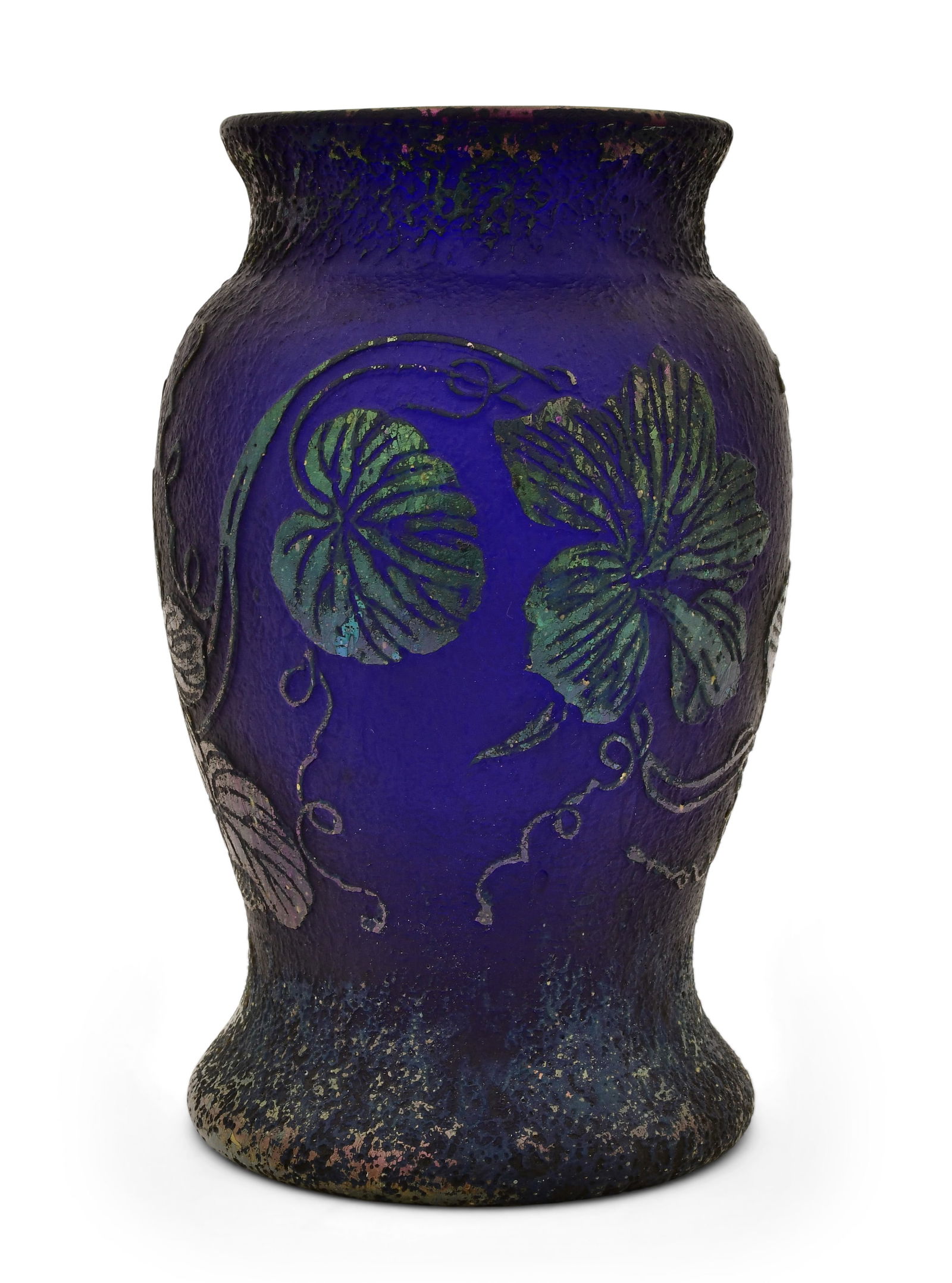 Steuben Acid Cutback Glass Vase: Steuben Acid Cutback Glass Vase early 20th century signed on the underside "Steuben 137" 7 1/2 x 4 1/2 inches Other Notes: Fontaine's Auction Gallery can arrange shipping for this item (USA only).