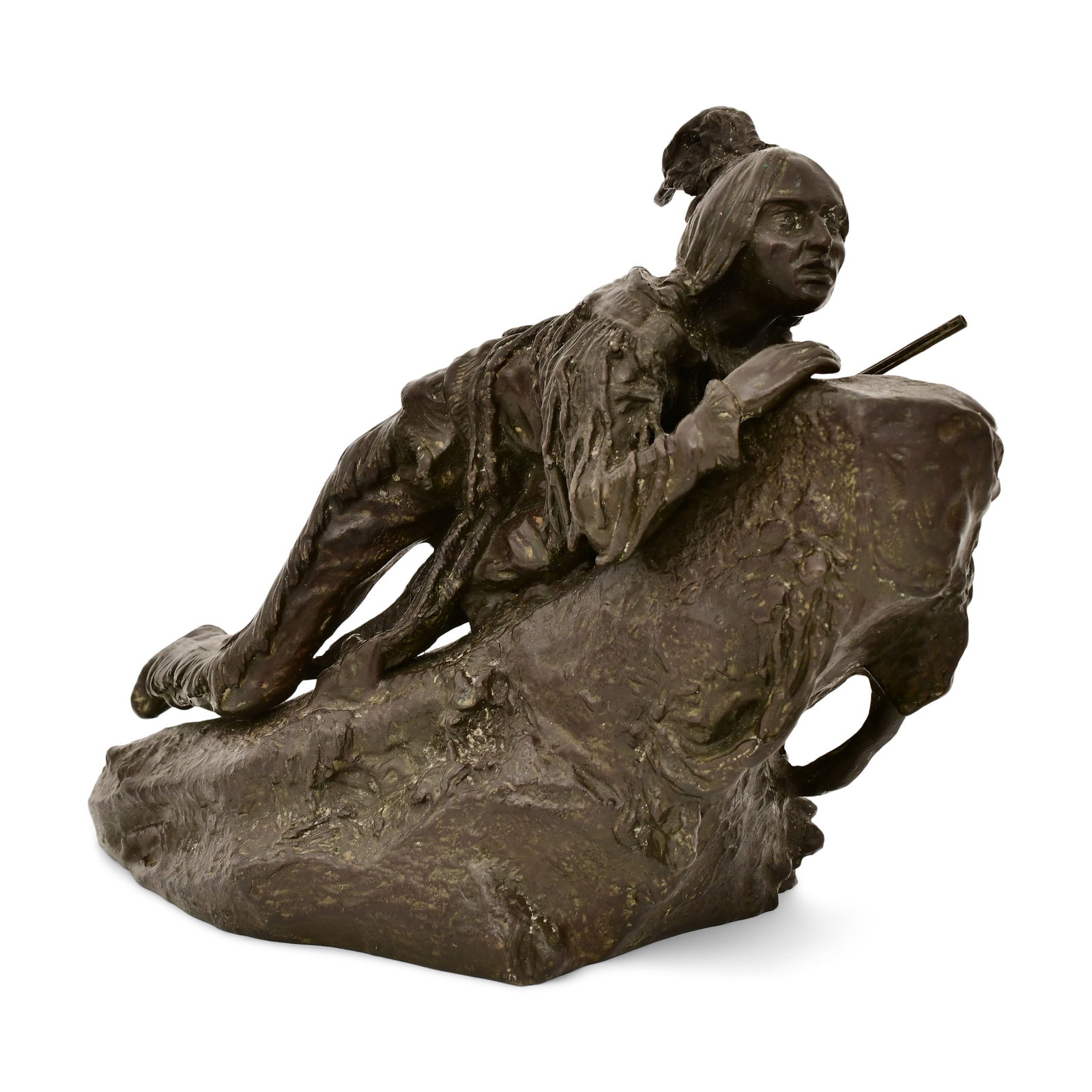 Carl Kauba (Austrian, 1865-1922), Native American Scout (1 of 1)