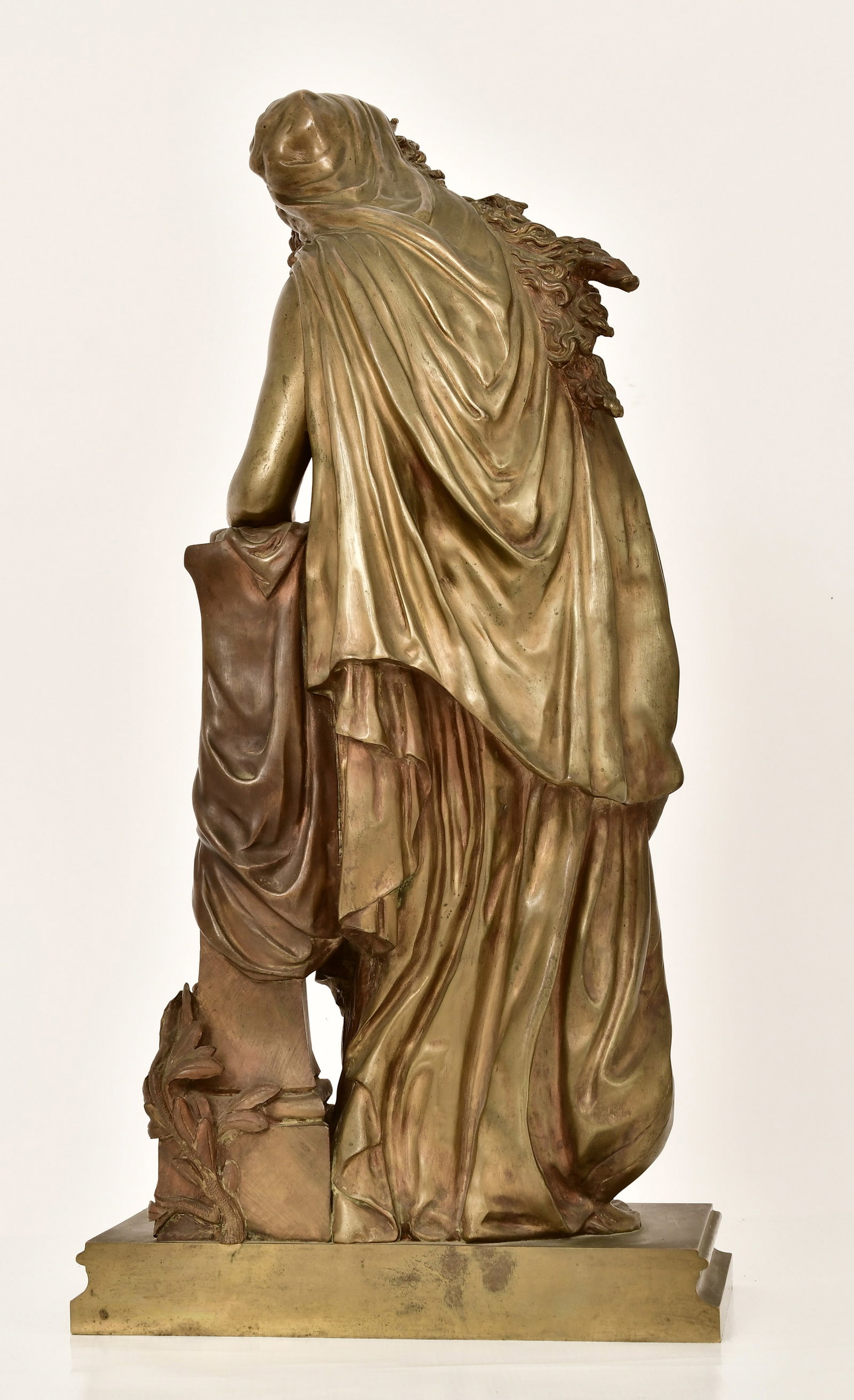 Mathurin Moreau (French, 1822-1912), Bronze Sculpture of a Classical Woman - 5
