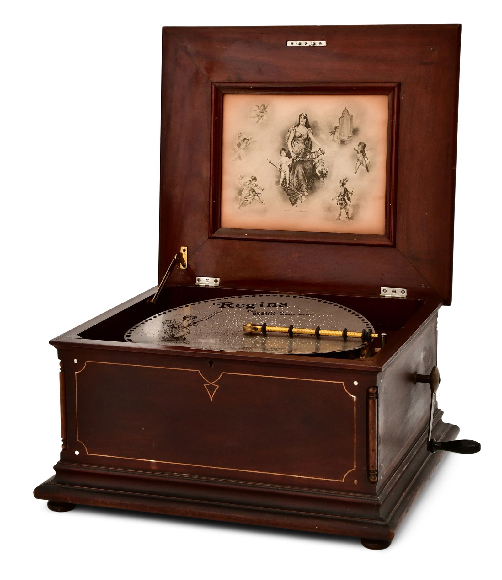 Regina Company Disc Music Box (1 of 1)