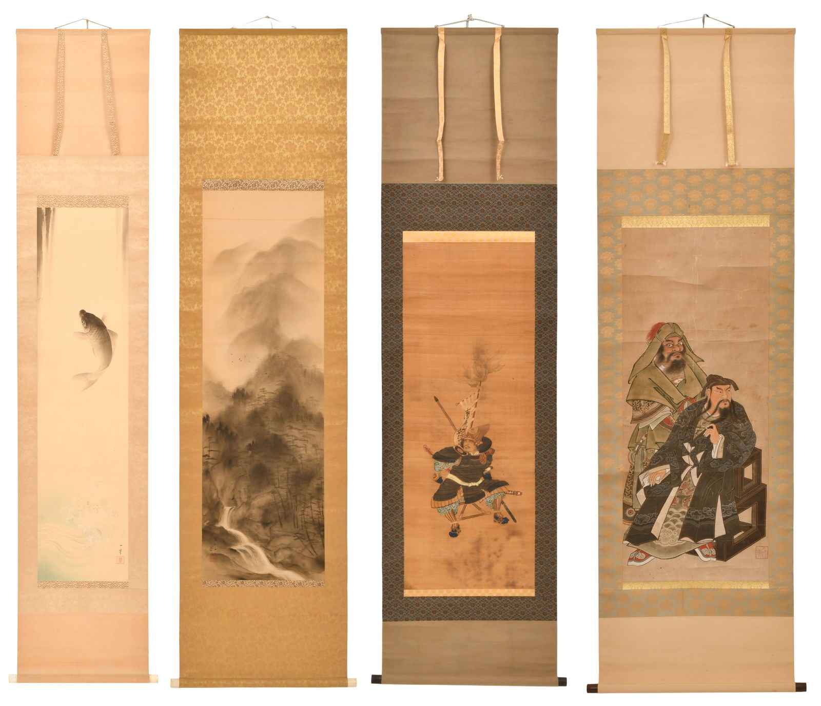 Four Japanese Hanging Scrolls (1 of 20)