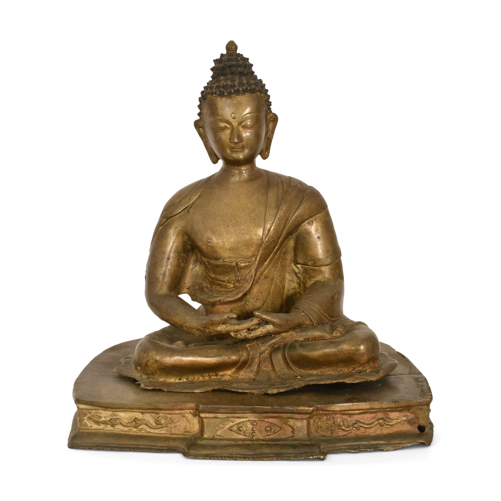 Asian Bronze Figure of Buddha (1 of 1)