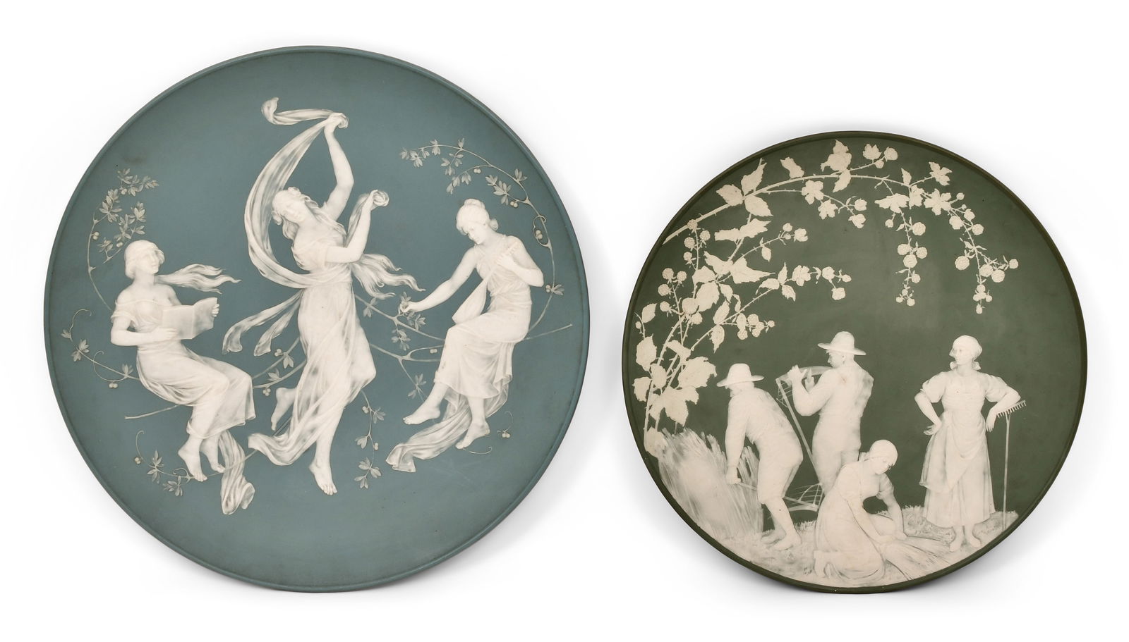 Two Villeroy & Boch Stoneware Chargers, Mettlach (1 of 6)