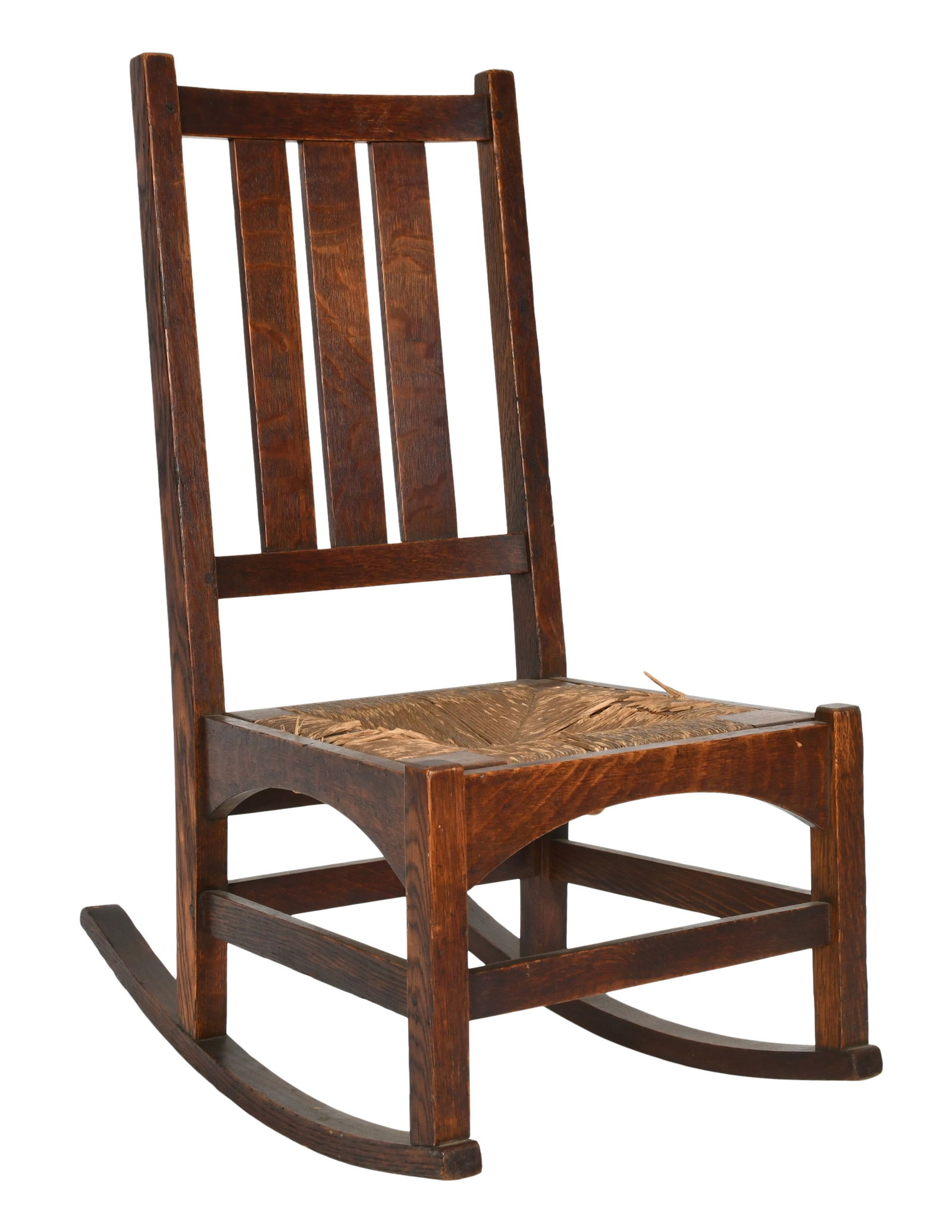 Gustav Stickley / Harvey Ellis, Oak Rocking Chair (1 of 1)