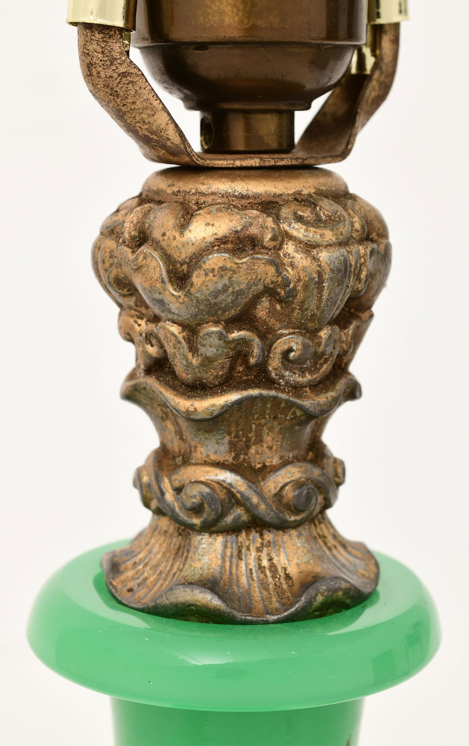 Steuben Glass Table Lamp Base - 5