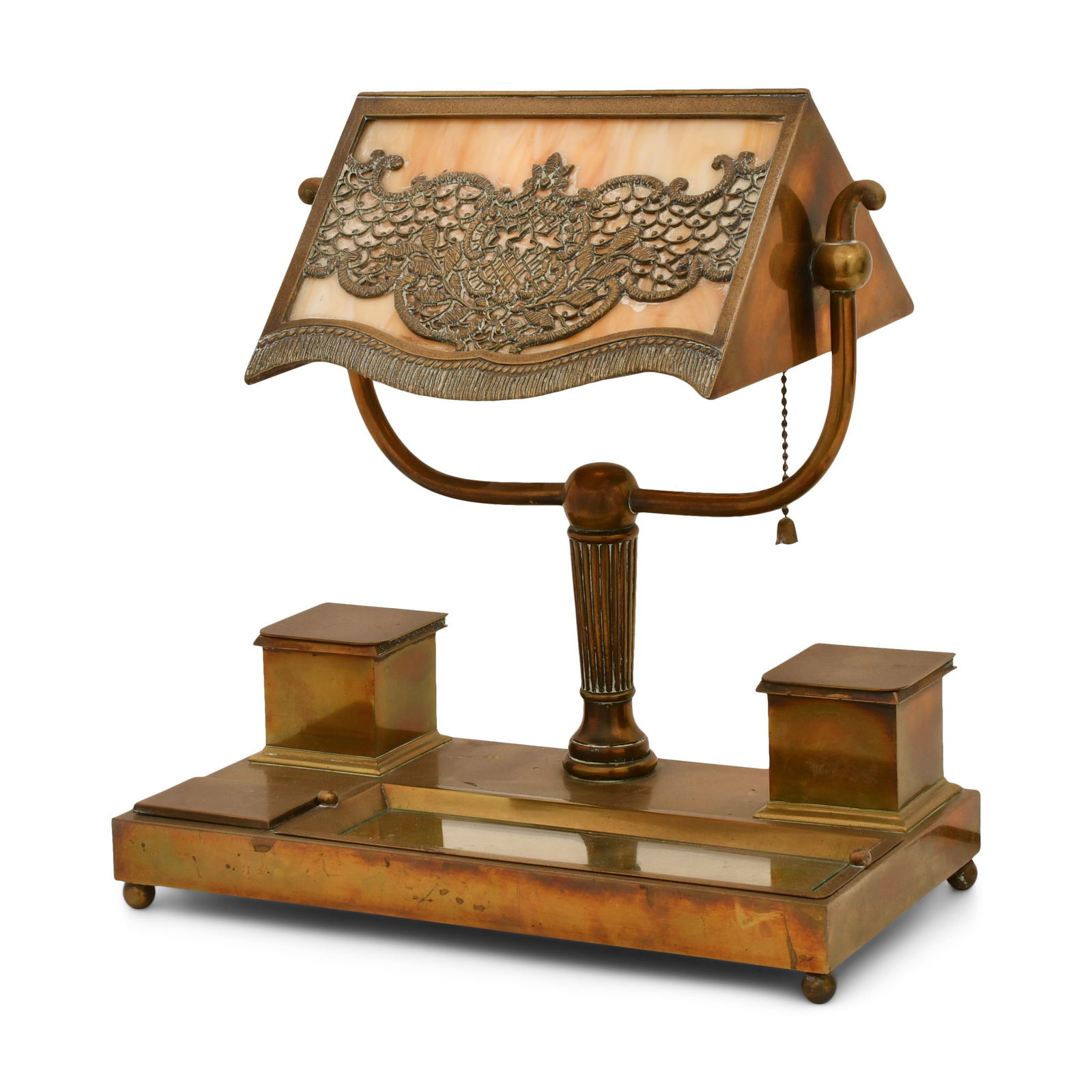 Bradley & Hubbard Desk Lamp / Inkstand (1 of 1)