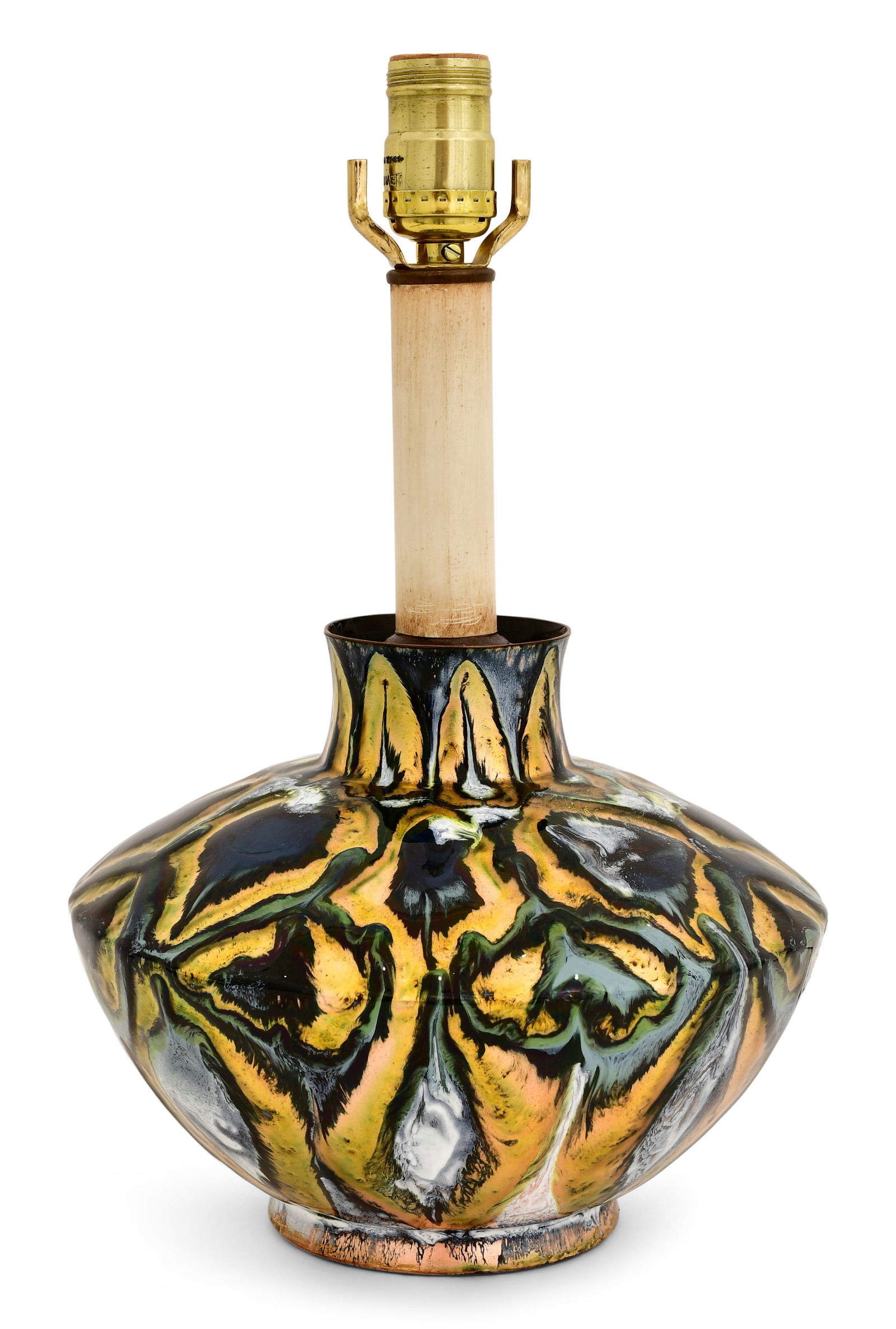 Pierrette Leclaire Enameled Table Lamp Base (1 of 1)