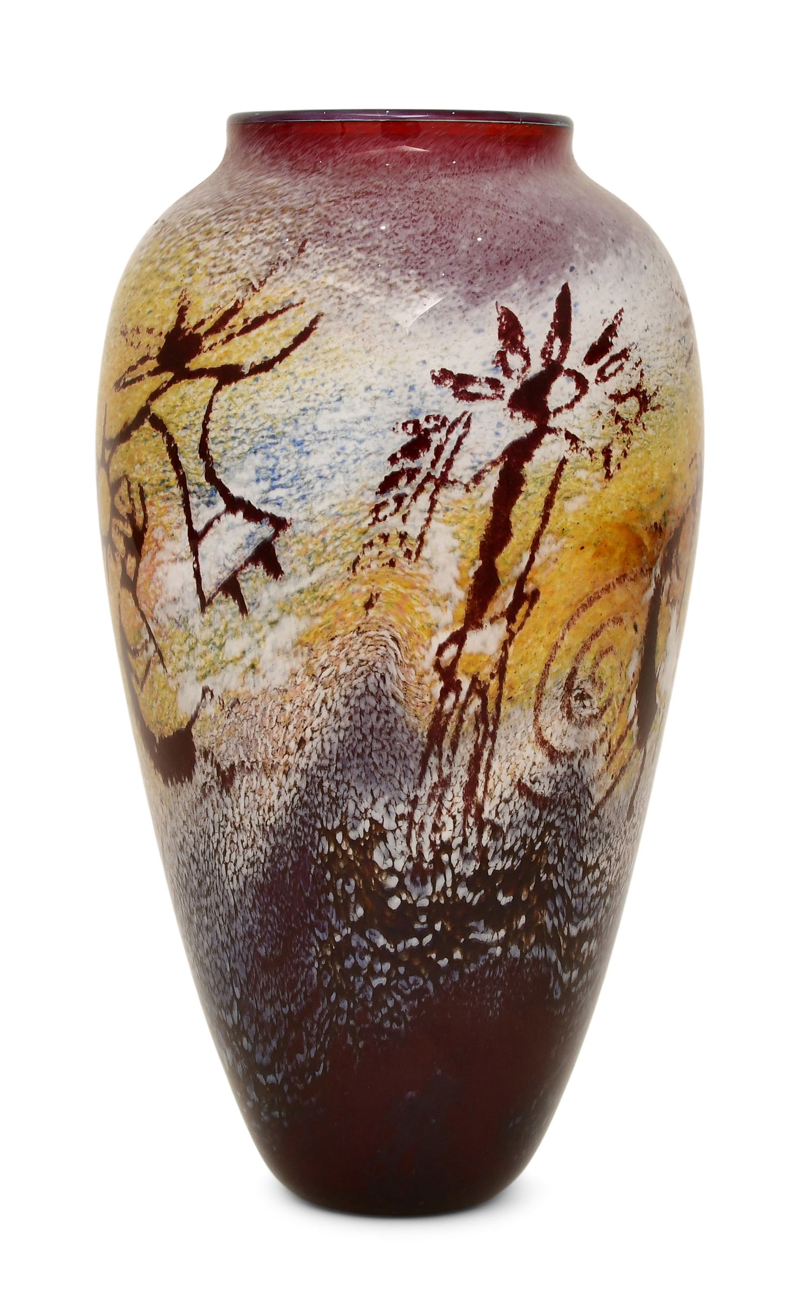 Richard Satava (American, b. 1950), Petroglyph Vase (1 of 1)