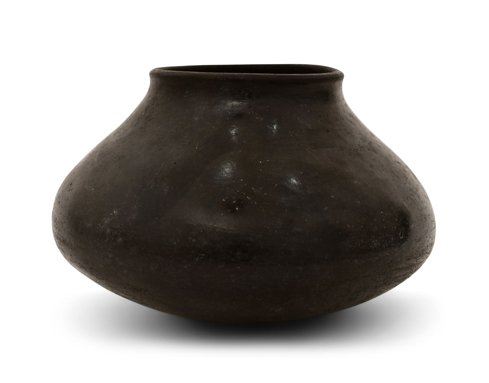 Maria Martinez & Santana Martinez, Blackware Pot (1 of 1)