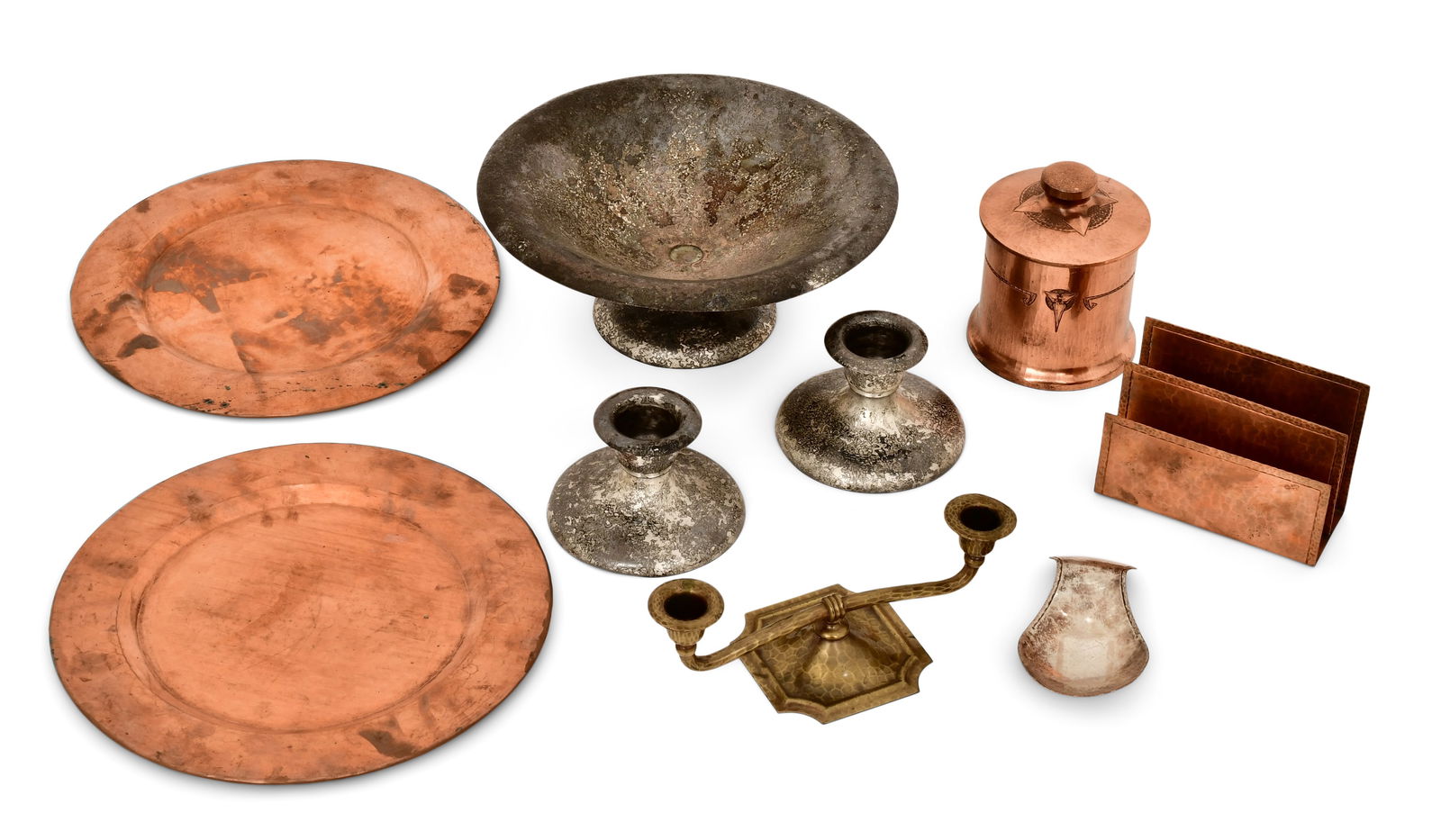 Lot of Roycroft Copper Pieces (1 of 1)
