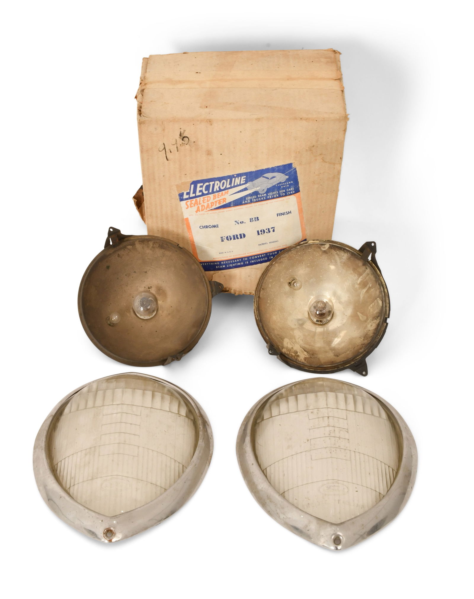 1937 Ford Headlights (1 of 1)