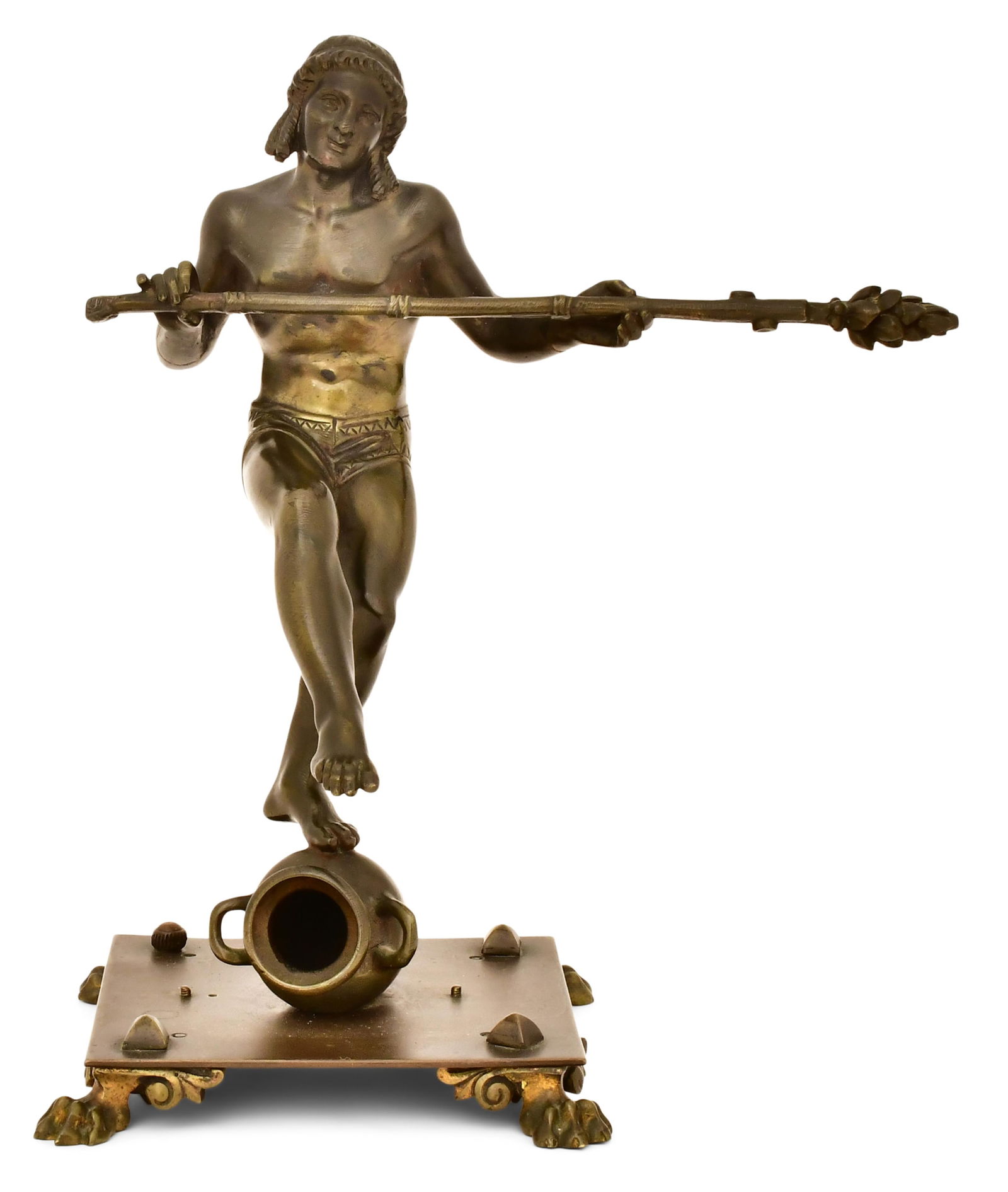 Emile Joseph Nestor Carlier (French, 1849-1927), Bronze Sculpture of a Dancer (1 of 1)