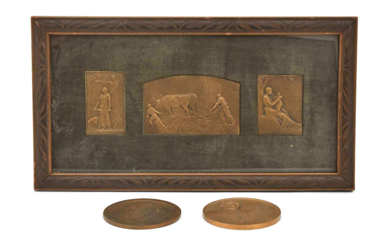 Lot of Five Bronze Medals (1 of 1)