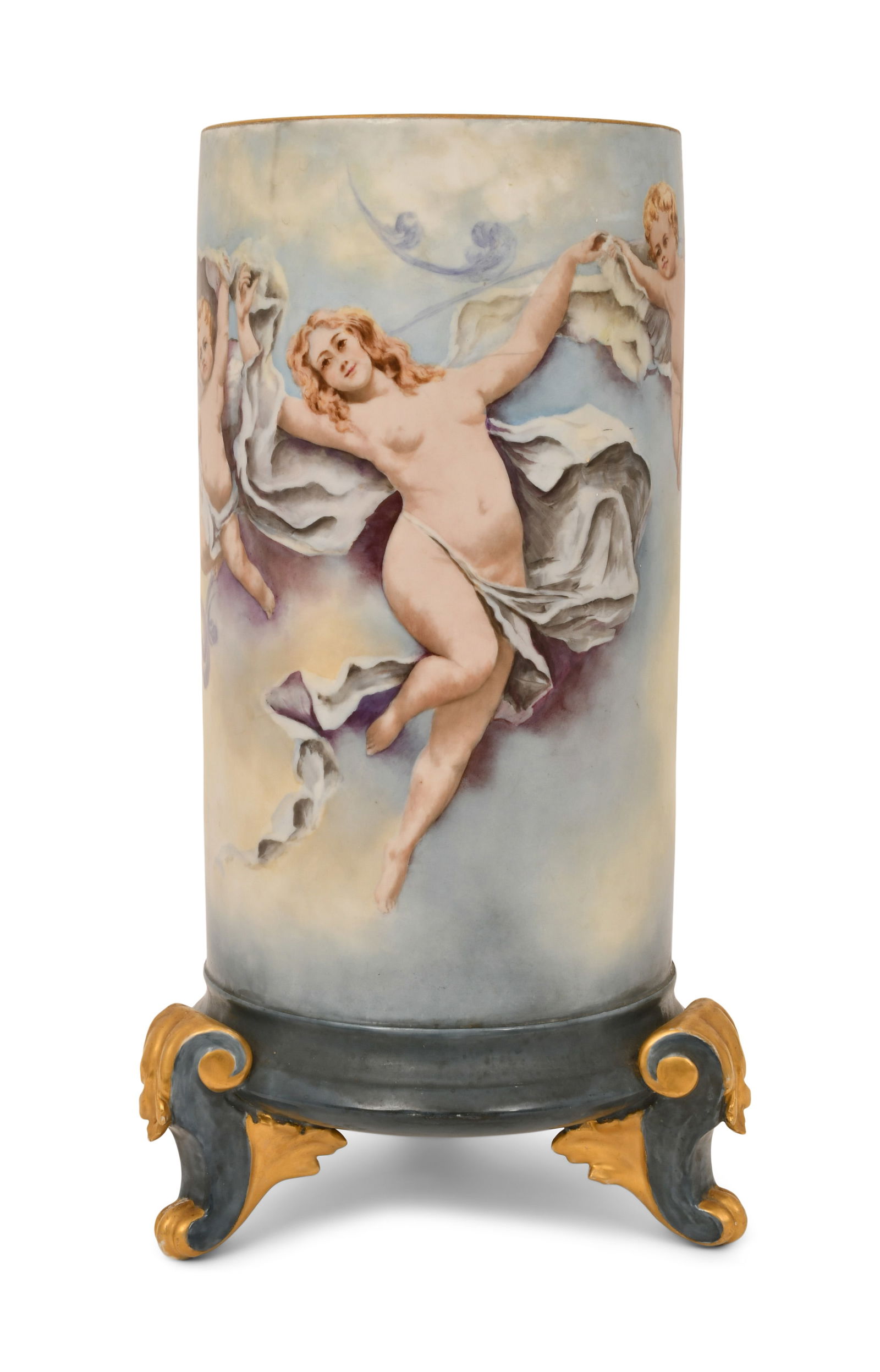 William Guerin & Co., Limoges, Porcelain Vase (1 of 1)