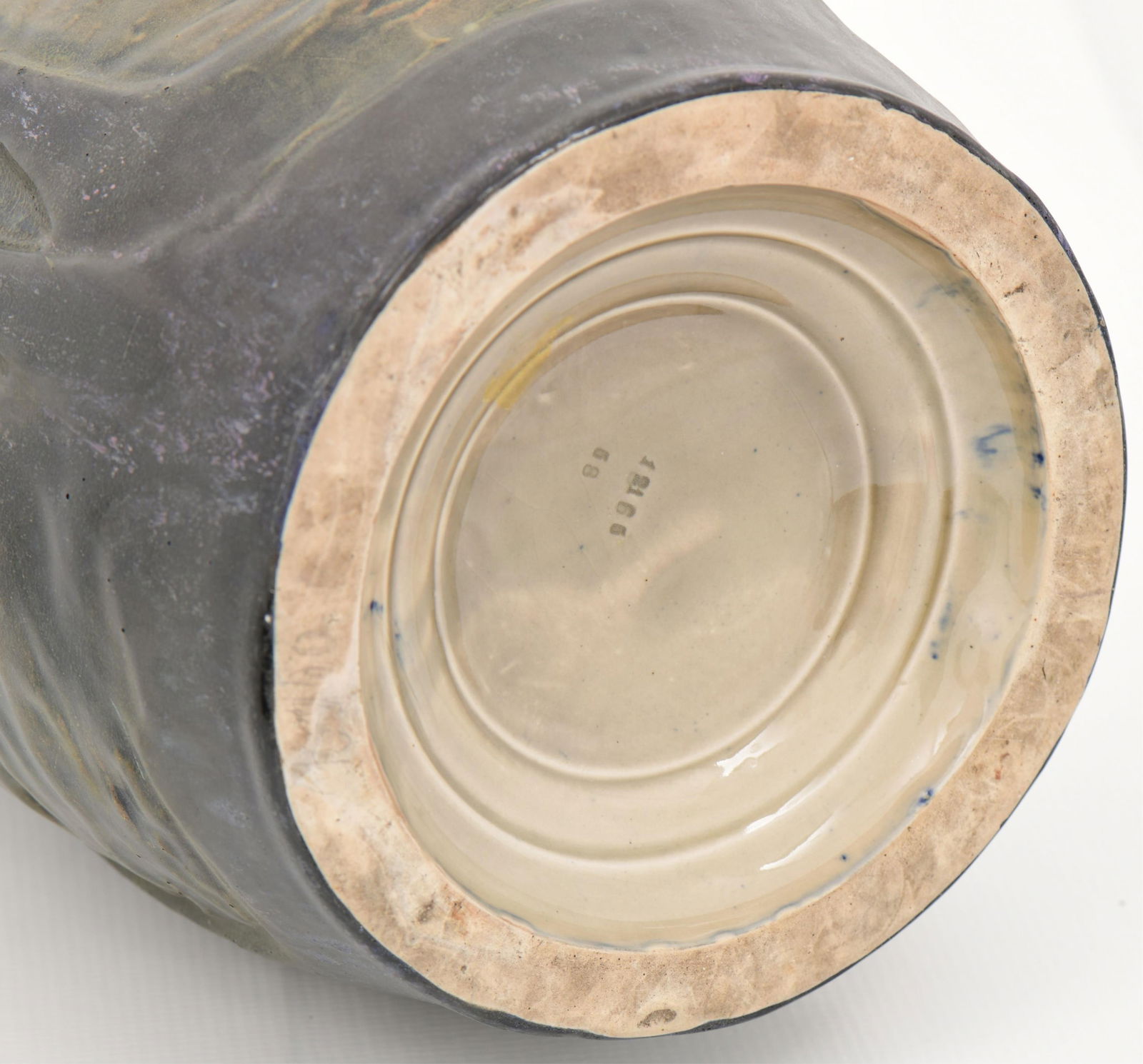 Teplitz Pottery Figural Vase - 7