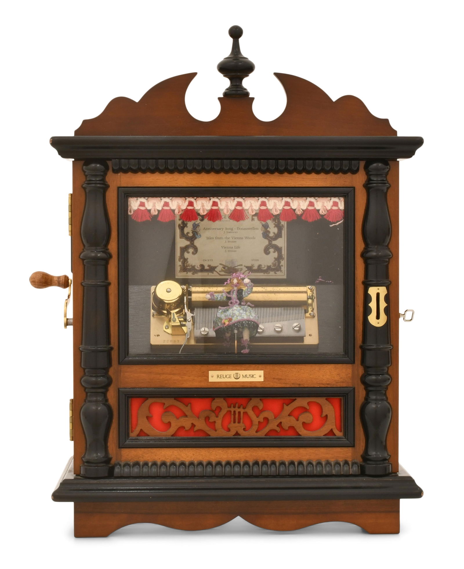 Reuge Coin-Op Automation Music Box with Dancing Girl, Sainte-Croix, Switzerland (1 of 9)