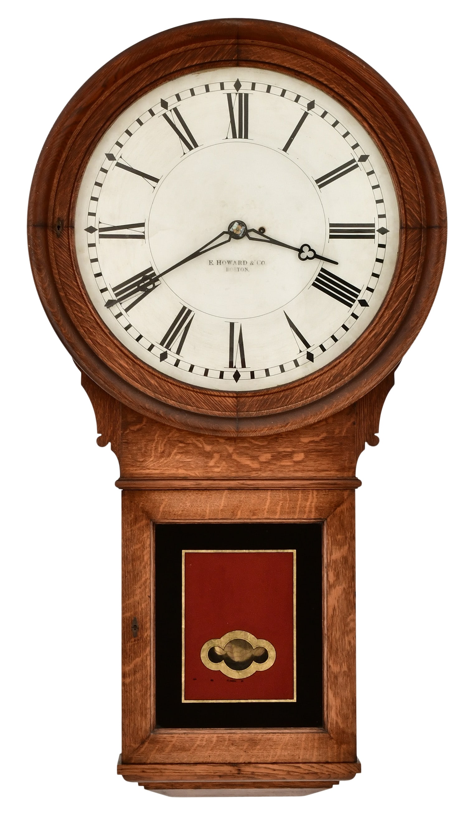 A Fine & Rare E. Howard & Co. "No. 70-24 Regulator" Wall Clock (1 of 9)